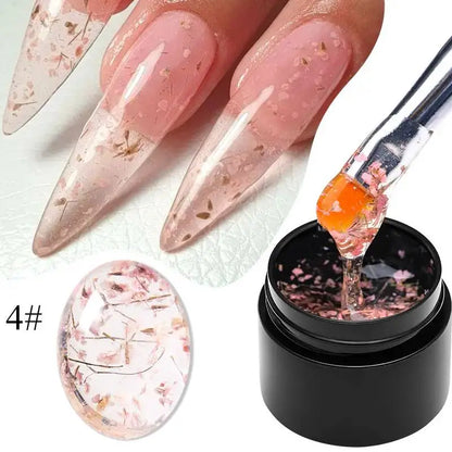Mtssii 8ml Metallic Painting Nail Gel Polish Gold Silver Creative Elastic Nail Gel for PaintingDrawing Magic Mirror Gel Varnish