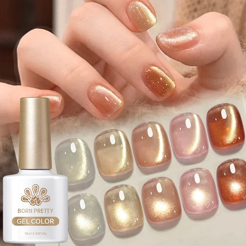 Blushimmer Born Pretty 117 Colors Cat Magnetic Gel Nail Polish 10ml full coverage semi-permanent varnish for stunning manicures
