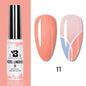 Blushimmer 5ML metallic gel polish in gold and silver with mirror chrome finish, perfect for French and UV LED nail art.