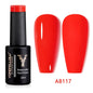 Blushimmer YOKEFELLOW 10ml translucent pink gel nail polish with high-quality, long-lasting UV soak-off gel varnish.