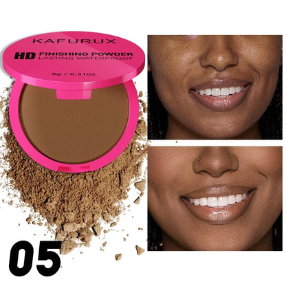 Blushimmer oil control matte face powder in four shades, pressed for full coverage, with a smooth, flawless finish for long-lasting makeup.