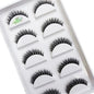 Set of 5 pairs of Blushimmer 3D Mink false eyelashes with natural, voluminous design for makeup and beauty enhancement.