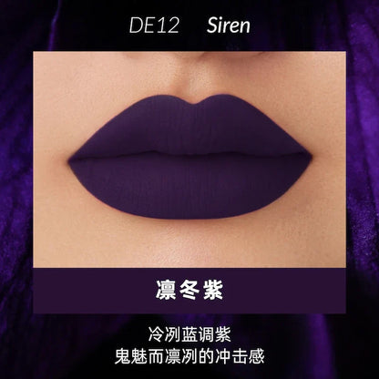 Blushimmer Kaleidos Lipstick lip cream in matte velvet nude shades, waterproof long-lasting lip gloss and lip stain in a sleek tube.