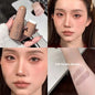 Blushimmer double-head face makeup contour stick with brush, featuring light and dark shades for bronzing, concealing, and facial brightening.