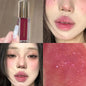 Blushimmer Herorange Starlight Lip Gloss with shimmer, clear watery finish, lightweight, non-sticky, long-lasting lipstick for lips.