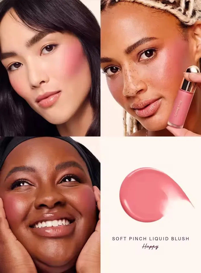 Hot Rare Beauty 7 colors Mashed Potatoes Blusher Cream Long Lasting Matte Moisturizer Liquid Blush Lip Gloss Makeup Cosmetics