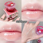 Blushimmer Shaqinuo Jelly Lip Mask in red, moisturizing and hydrating for soft lips, ideal for winter dryness and lip line reduction.