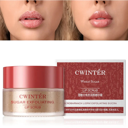 Blushimmer lip exfoliator and moisturizer with sugar scrub, overnight hydration, brightening, and soothing dry, dark lips.