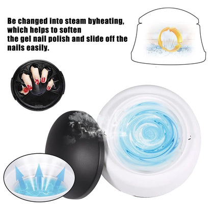 Blushimmer 36W electric gel nail polish remover device for fast, soak-free removal of gel and acrylic nails at salon or home.