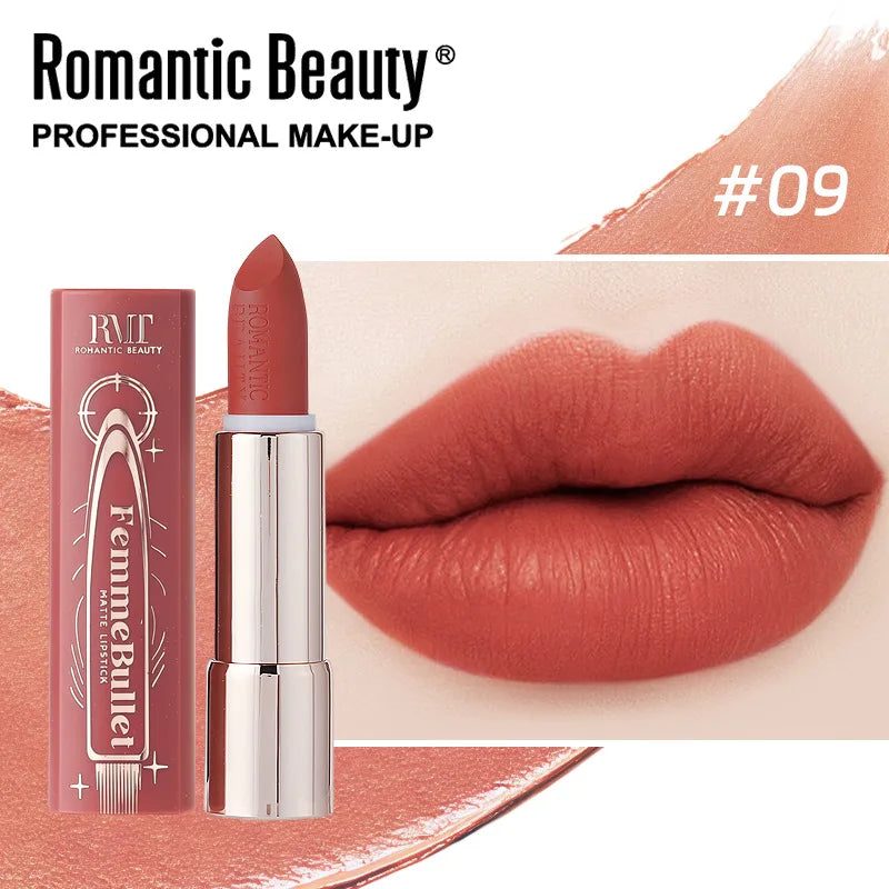 Blushimmer 6-color matte liquid lipstick set with highly pigmented, transfer-resistant, smudge-proof, long-lasting formulas.