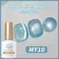 Blushimmer BORN PRETTY 10ml purple grape cat magnetic gel nail polish with glass beads and whitening gel for vibrant, decorative nails