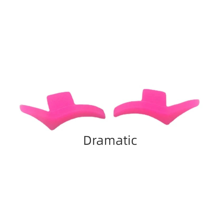 Blushimmer 2-piece set of professional eye makeup stencils for cat eyeliner and winged eyeliner stamping and shaping.