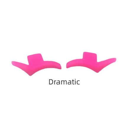 Blushimmer 2-piece set of professional eye makeup stencils for cat eyeliner and winged eyeliner stamping and shaping.
