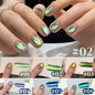 Blushimmer Mianel 12ml Emperor Green Cat Eye Gel Nail Polish with whiteening effect, suitable for nail salons and green nails.