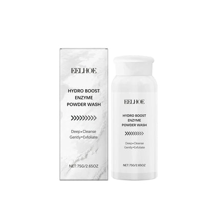 Blushimmer enzyme face powder wash for oil control, deep cleans pores, removes blackheads and pimples, refreshed facial cleansing powder.
