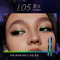 Blushimmer Kaleidos waterproof gel eyeliner pencil with chameleon, glitter, metallic finish, long wear, and vibrant color on white background.