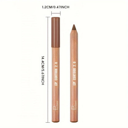 Blushimmer Pudaier Lip Contour 2.0 matte lip liner with sharpener, designed for long-lasting, easy color application and a flawless finish.