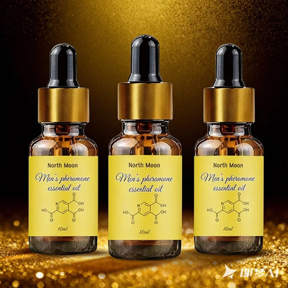 Blushimmer men's pheromone essential oil perfume bottle from the Intense Collection, designed to attract women.