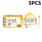 EELHOE Honey Lip Scrub Exfoliator for Dry Chapped Lips Nourishing Moisturizing Dead Skin Removal Plumping Line Care Treatment