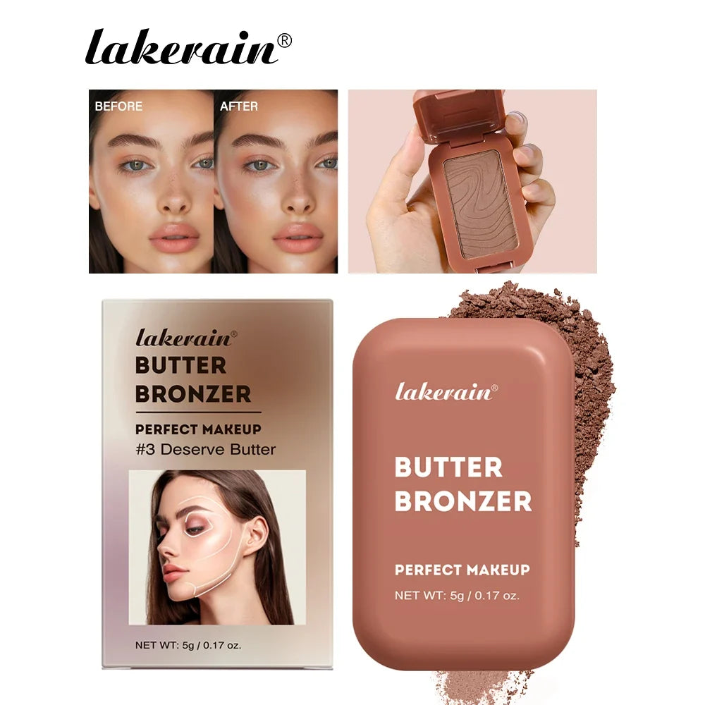 Blushimmer waterproof bronzer makeup contour sticks with matte shades for face contouring, highlighting, and face sculpting.