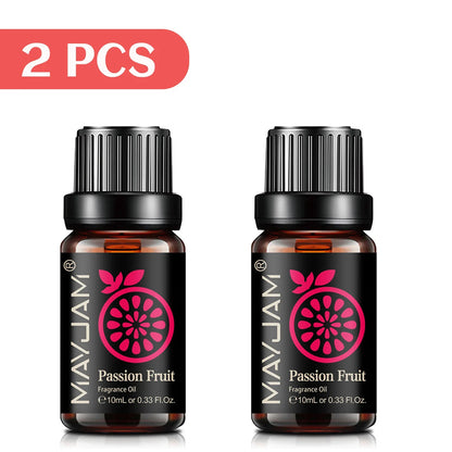 Blushimmer MAYJAM Fruit Essential Oil 10ml with cherry, banana, papaya, grape, litchi, guava, kiwifruit, pear, and fig scents