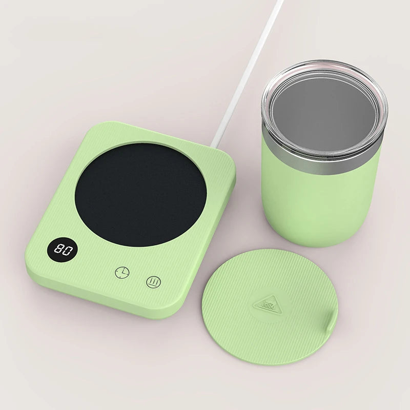 NEW Coffee Mug Warmer Pad Cup Heater Coaster Constant Temperature Heating  Electric Mug Mat Set Milk Tea Water Home Office Gift