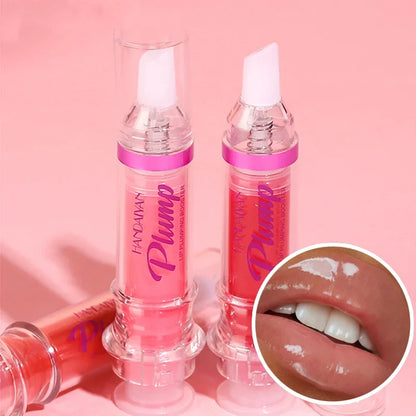 Blushimmer Handaiyan Hydrating Lip Glow Oil with tinted, moisturizing, transparent plumping lip gloss for dry lips.