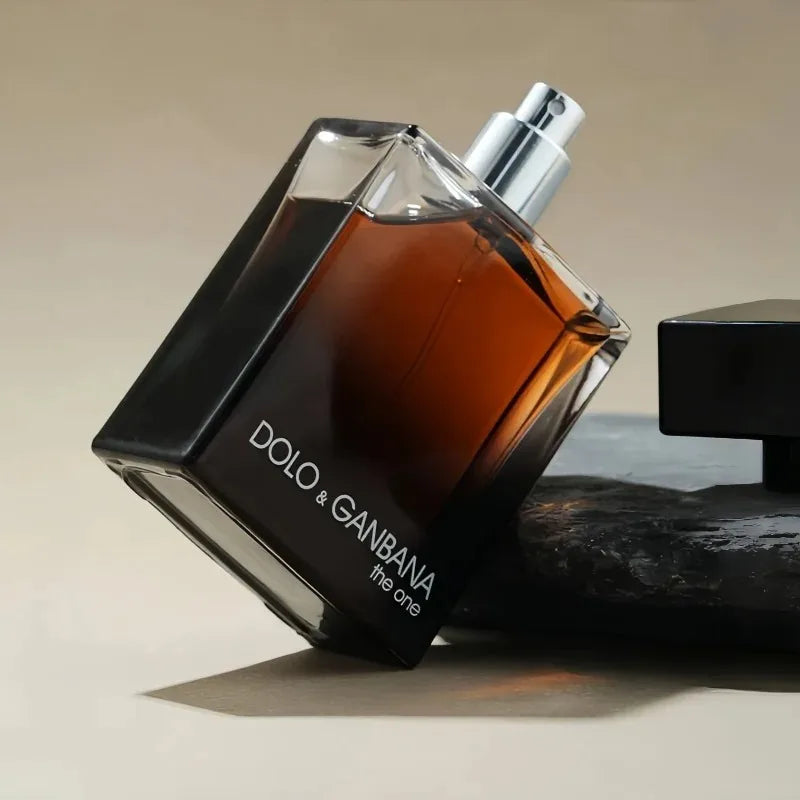 Blushimmer men's perfume bottle with woody notes, 50ml, long-lasting, natural scent, designed for dating and attraction.