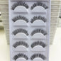 Set of 5 pairs of Blushimmer 3D mink false eyelashes, natural, full volume, perfect for makeup and beauty enhancement.