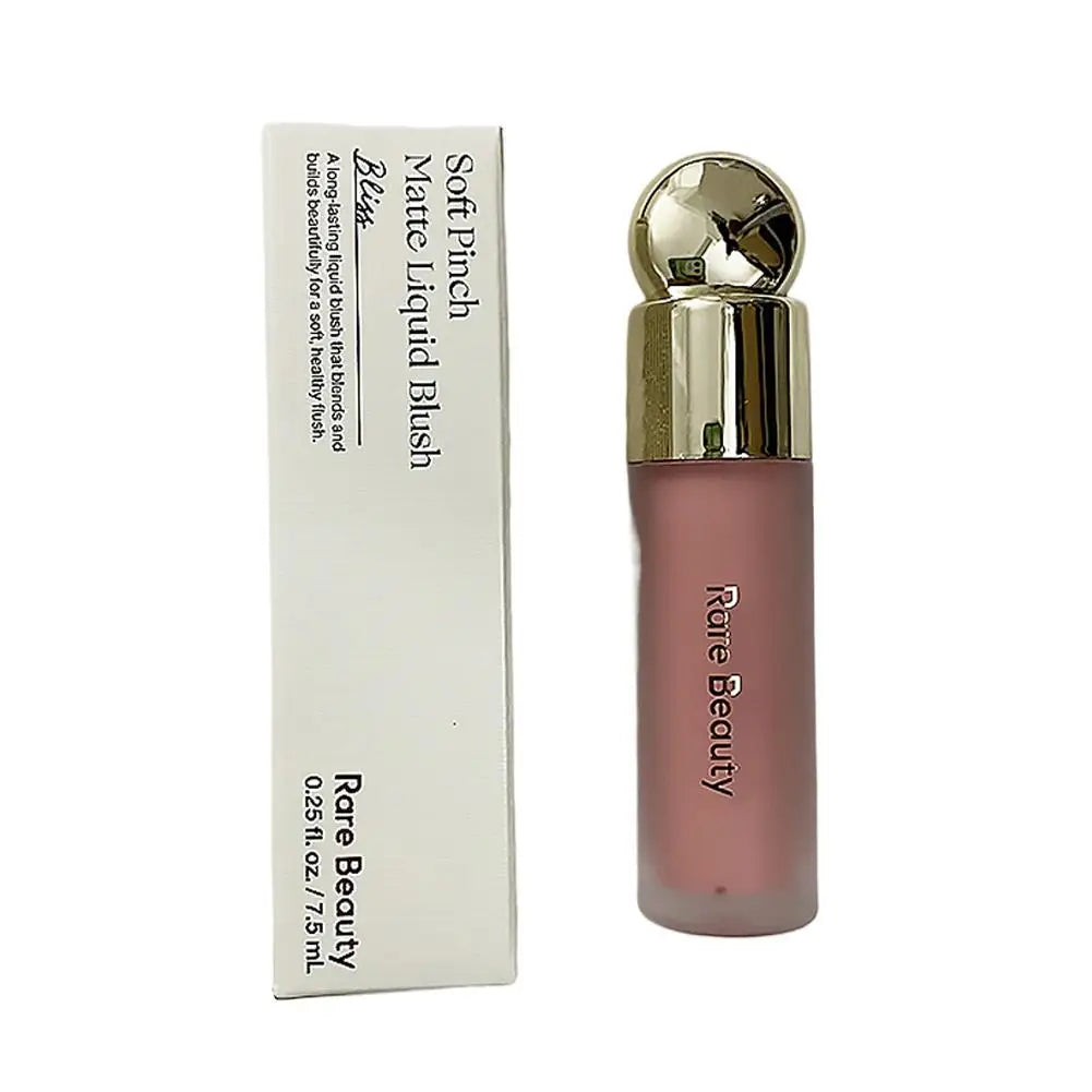 Blushimmer 11-color matte liquid powder blusher and lip cheek dual-use makeup with natural, moisturizing low-saturation shades.