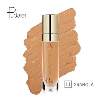 Blushimmer face contour concealer palette with liquid, waterproof, full coverage foundation and correctors for dark skin tones.