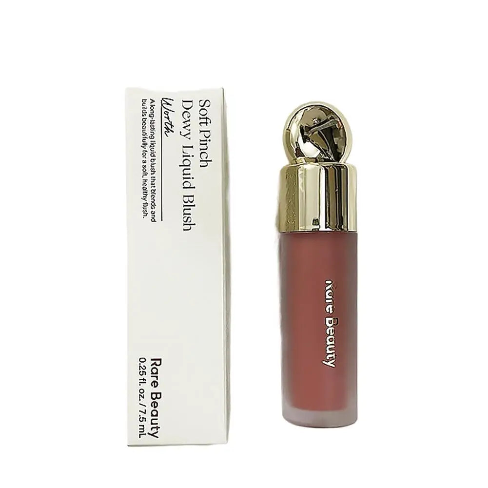 Blushimmer 11-color matte liquid powder blusher and lip cheek dual-use powder with natural, moisturizing finish on a makeup palette