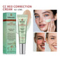 Blushimmer CC Cream Centella high coverage foundation with color-changing liquid formula for face base makeup and Korean skincare.