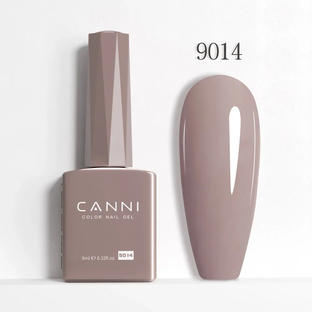 Blushimmer CANNI Hema Free Nail Gel Polish with red jelly nude color and long-lasting semi-permanent top coat, 9ml bottle.
