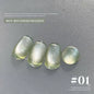 Blushimmer Mianel 12ml Emperor Green cat eye gel nail polish with whitening effect, suitable for nail salons and green nail designs.