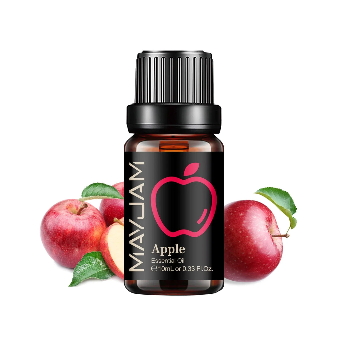 Blushimmer MAYJAM fruit essential oil 10ml bottle with cherry, banana, papaya, grape, litchi, guava, kiwifruit, pear, fig fragrance