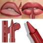 Blushimmer Twist Up Lip Liner and Lipstick Pen with velvety matte finish, waterproof, and multipurpose blush and lip contour makeup.