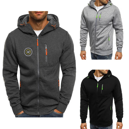 2025 Popular Man SPACEX SPACE X LOGO ELON Jacket Men Autumn Man's Loose Tops Coat Print New Type Sports Comfortable Hoodies