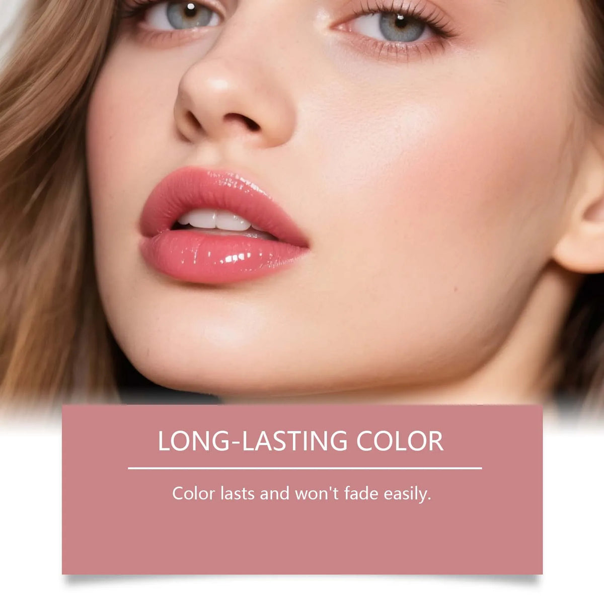 Blushimmer pink sakura cream blush stick with natural, hydrating formula and lightweight, smooth texture for a comfortable wear.
