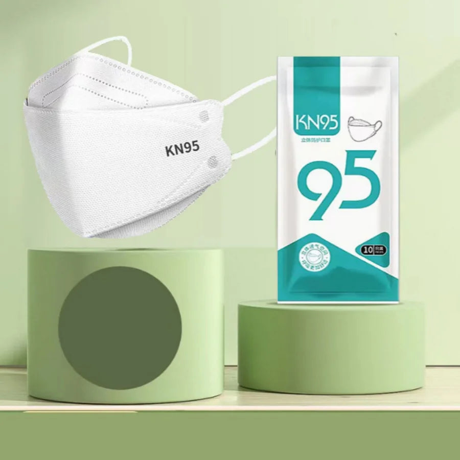 New fashionable disposable 3D stereoscopic KN95 mask with high appearance quality, 4-layer protective type, adult size, KF94 mas