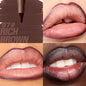 Waterproof Lipliner Pencil Matte Lip Liner Pen Outline Lip Shape High Color Rendering Moisturizing Long-Lasting Cosmetics