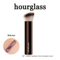Blushimmer seamless finish angled concealer brush for face, ideal for buildable coverage of liquid and cream concealers.