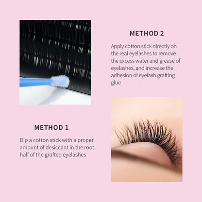 Blushimmer GLAMLASH 10ml eyelash extension primer and bonder bottle, used for curing and bonding eyelash extension glue.