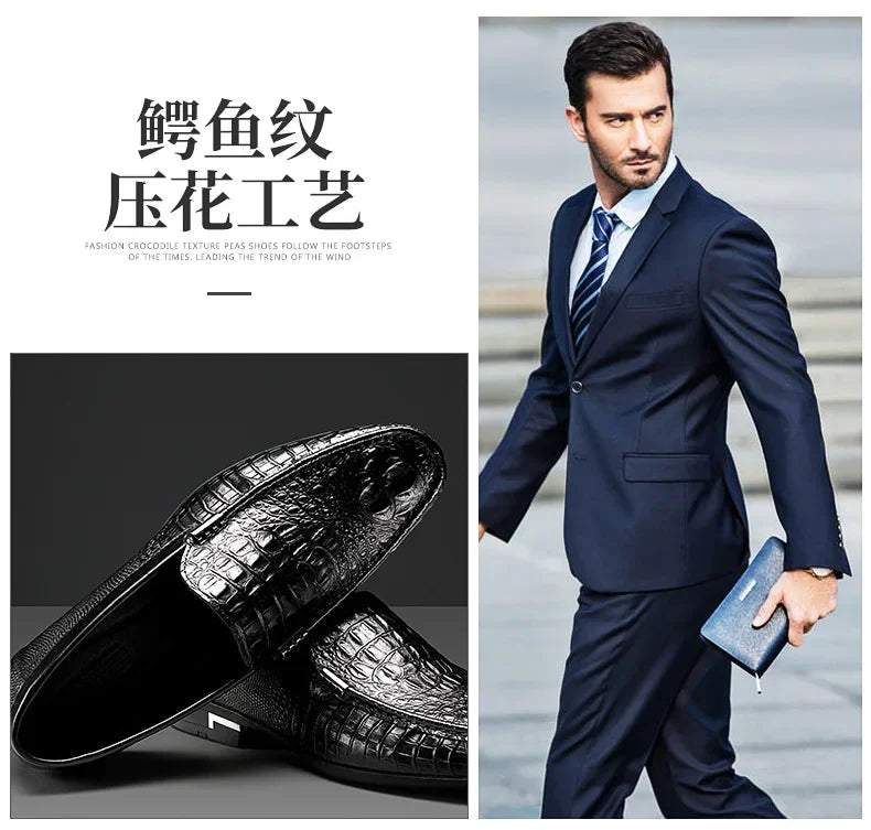 Mens Slip on Shoes Man Moccasins Men's Loafers Genuine Leather Summer Shoes Men Loafer Flats Driving  Shoes Formal 2024