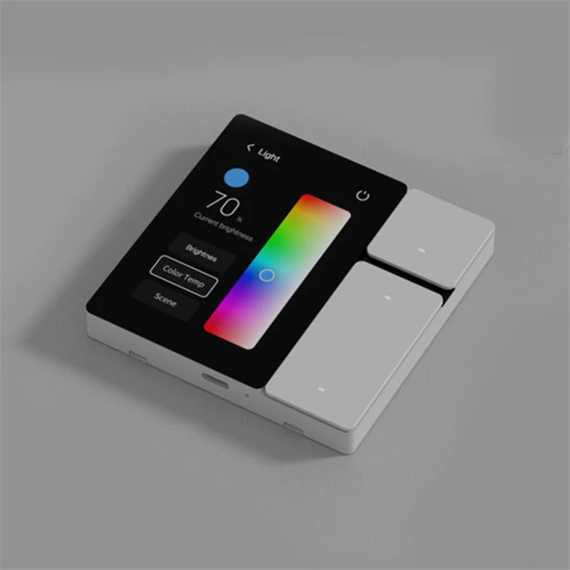 2024 New type TTP06 3.5 Inch Tuya Smart Home Multi-functional Touch Screen Central Control Panel WiFi IR Remote Control
