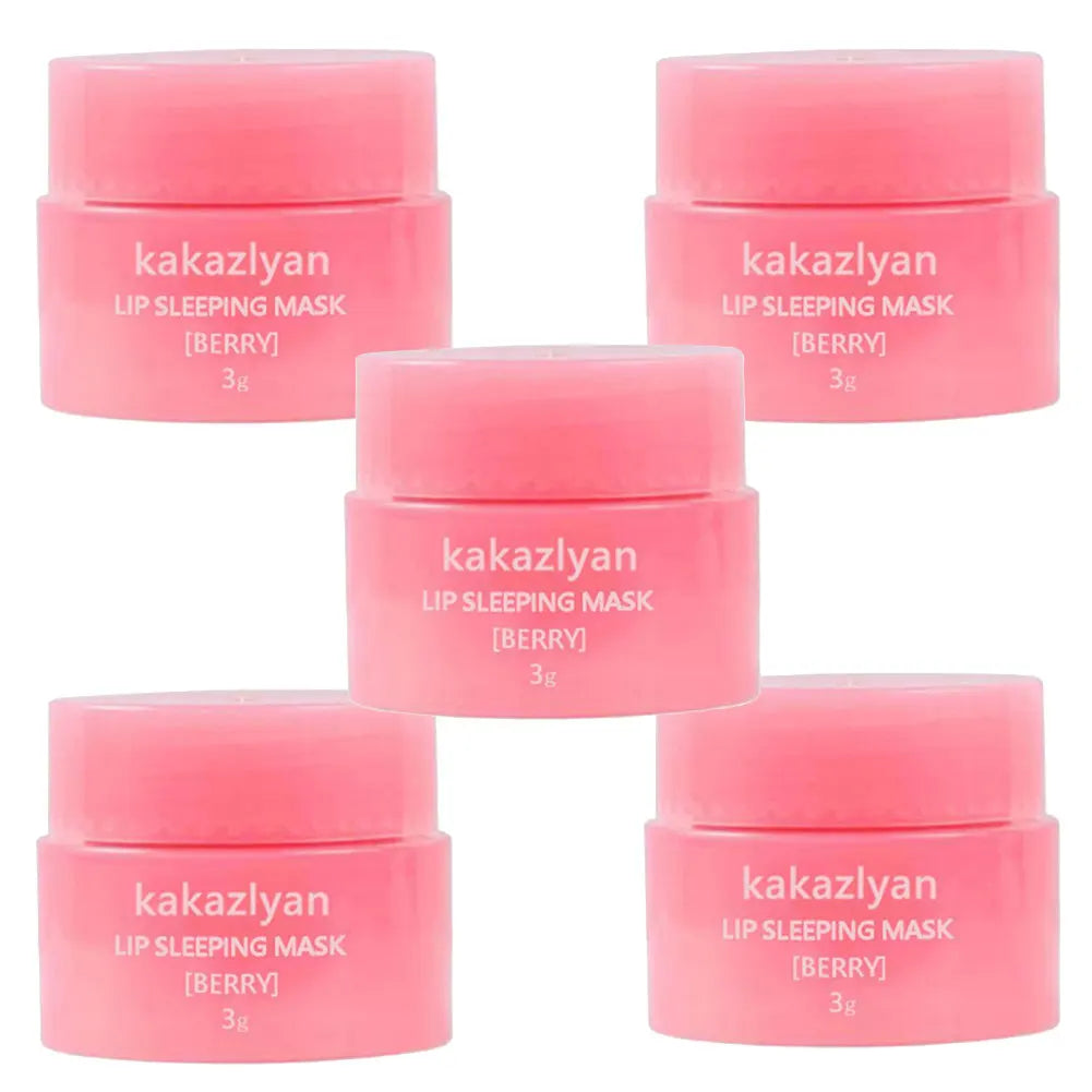 Blushimmer jelly lip balm with fruity fragrance, moisturizing base to smooth lips, reduce lines, and prevent cracking.