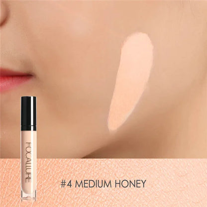 Wholesale FOCALLURE 7-color waterproof face concealer and foundation by Blushimmer, moisturizing smooth liquid makeup in diverse shades