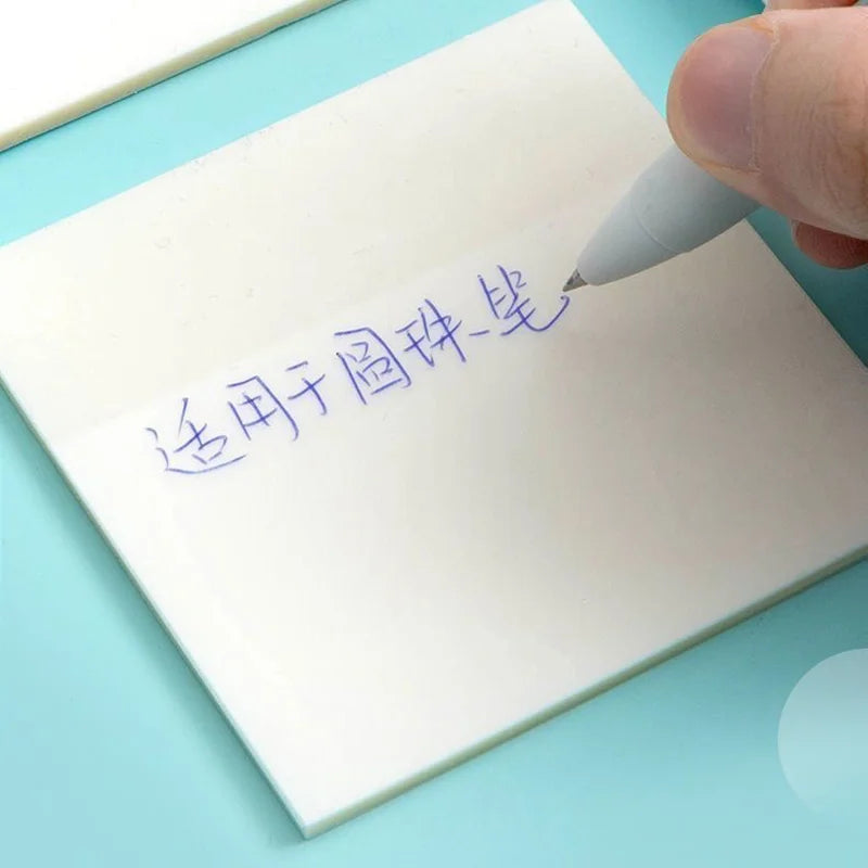 School Office Supplies: Transparent Waterproof Sticky Notes