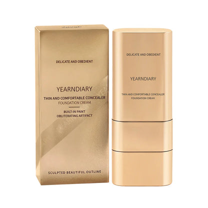 Blushimmer concealer and foundation cream in a double-ended tube, providing long-lasting, brightening, and moisturizing coverage.