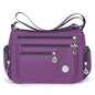 Ladies Handbag Crossbody Travel Bag (Purple)